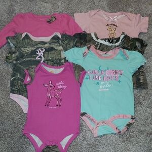 Baby Girl Camo Lot Size 12 Months